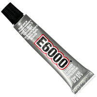 E6000 .18 fl. oz. Tube Clear Adhesive - Transparent Glue for Crafts and Beading mini size 1 pc