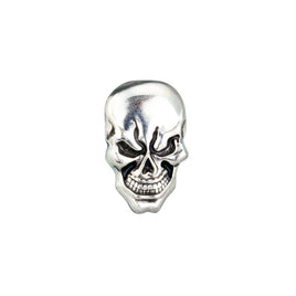 Skull Screw Back Concho, 28mm (1-1/8"), AS