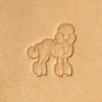 Poodle 3D Stamp