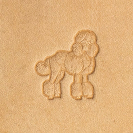 Poodle 3D Stamp