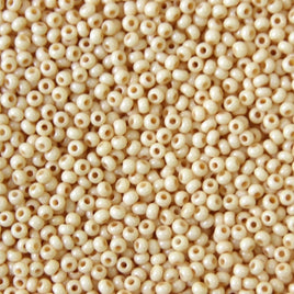 10/0 OP Bone Czech Glass Seed Beads 40 Grams