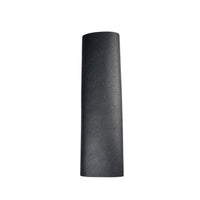 Leather Ponytail Wrap - 6" Black/Red/White