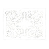 MakerAid® Flowers & Leaves #3 Easy Trace Reusable Pattern