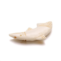 Bone Fish Pendant 1.45"