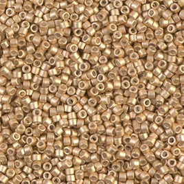 DELICA 11/0 Semi-Matte Galvanized Honey Gold