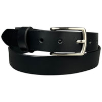 The Montreal Dress Belt - 100% Solid Leather Belt - Black