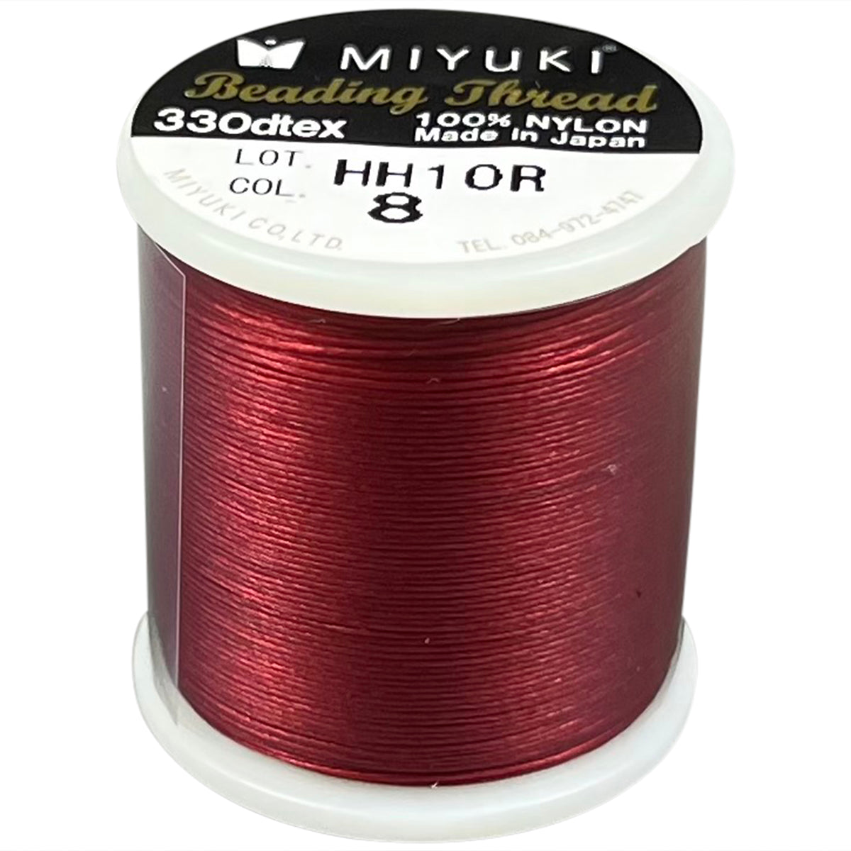 Miyuki Beading Thread 50M Red| Zelikovitz.com