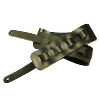 Guitar Strap Full Grain Buffalo - Black