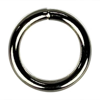 Solid Welded O Ring Nickel Plated 10/pk