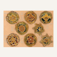 MakerAid® Floral Rounders Easy Trace Reusable Pattern