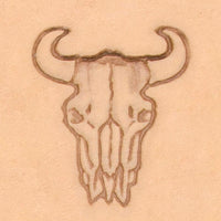 Buffalo Skull 3-D Leathercraft Stamp 88312-00