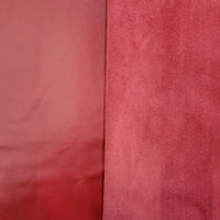 Red Lambtouch Cowhide 0.6mm-0.7mm