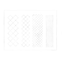 MakerAid® Stamping Grids Easy Trace Reusable Pattern