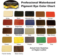 Zeli Pro Waterbased Leather Pigment Dye 32 Ounce Bottles