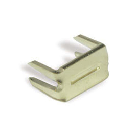 YKK #5 Bottom Stops Solid Brass Zipper Hardware Brass - 50 Pack