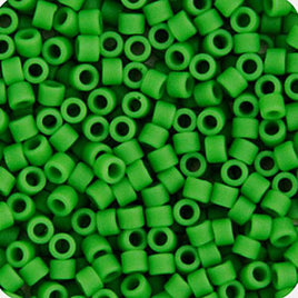 Delica 11/0 RD Green Pea Opaque