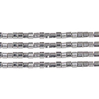 Delica 8/0 Cut Palladium Plated