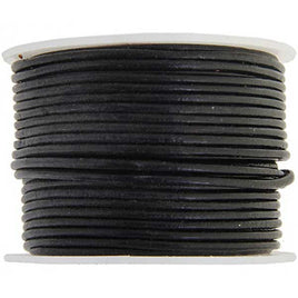 Image of 75129921-00 - 1.5mm Black Leather Cord 25 meters