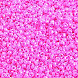 Image of 65001150 - 10/0 Dyed Rose Czech Seed Beads 40Grams
