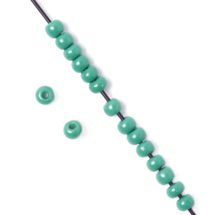 Image of 65001020 - 10/0 Medium Dark Green Czech Seed Beads 40 Grams