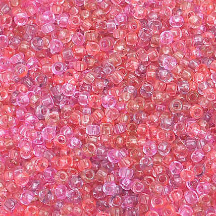 Image of 65002020 - 10/0 Pink Mix Czech Seedbeads 40 grams