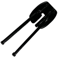 YKK Nylon #5 Double Tab Zipper Slider Black - 5 pack