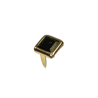 3/8" Square Rhinestone Nailhead Spots - 12 Colors