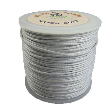 Waxed braided cord shop