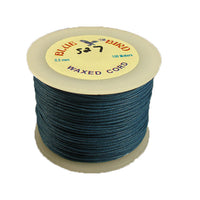 Blue Bird Waxed Braided Cotton Cord 6 Colors