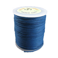 Blue Bird Waxed Braided Cotton Cord 6 Colors