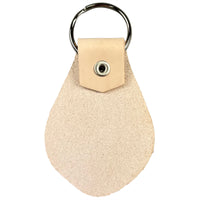 Key Fob Kit - Vegetable Tanned Tooling Leather with Key Ring and Rivet