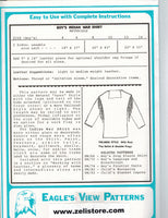 Boy's Indian War Shirt Pattern