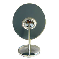 Jewelry Store Standing Oval Display Mirror - Chrome