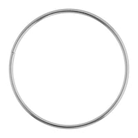 Metal Hoop Ring Silver 1.5" (38mm) Nickel