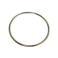 Metal Hoop Ring Silver 2" (51mm) Nickel