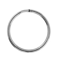 Metal Split Rings Nickel Color 100 Pack Jewelry Findings - 6 Sizes Lead Free Nickel Free