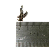 Pendant - Eagle Landing Antique Silver Lead Free Nickel Free