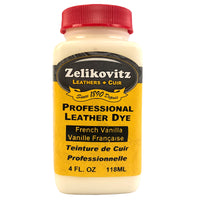 Zeli Pro Waterbased Leather Pigment Dye 4 Ounce Bottles