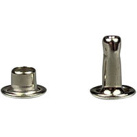 Double Cap Rivets Large 9mm Cap - Nickel