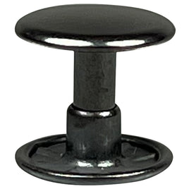 Double Cap Rapid Rivets XLarge 11mm Cap - Gunmetal