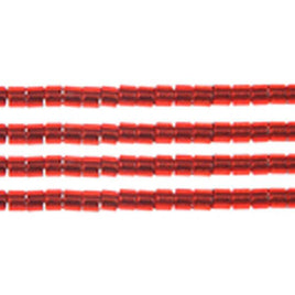Delica 11/0 RD Ruby Red Silver Lined-Dyed