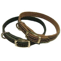 1/2" Leather Dog Collar