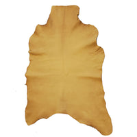 Deertan Goat Hide Indian Tan Genuine Goat Leather Average Size 4 sqft