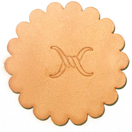 Image of X686 - X686 Barbed Wire Leather Stamp