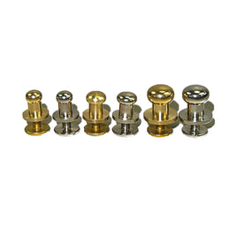 Button Studs Screwback 10 Pack - 3 Sizes