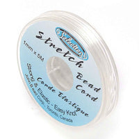 Stretch Bead Cord 1mm - 6 Colors