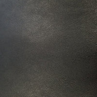 Buffalo Tumbled Black Veg-Tan Leather Hide