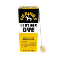 Fiebing's Solvent Based Leather Dye w Applicator 28 Colors 4 oz Bottle Fiebings