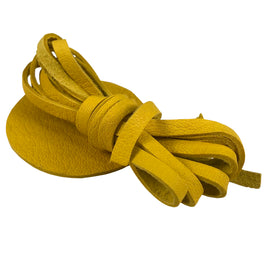 4.5mm (3/16") Deer Tan Goat Lace Gold