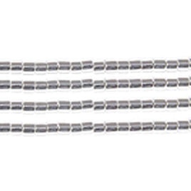Delica 11/0 RD Crystal Silver Lined